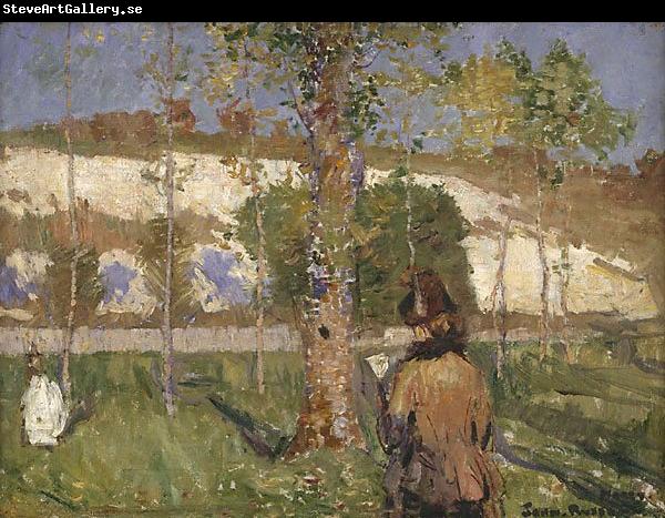 John Peter Russell Loing at Moret